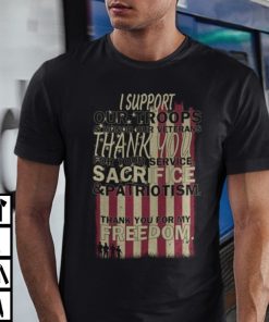 Patriotic-Shirt-I-Support-Our-Troops-Honor-Our-Veterans